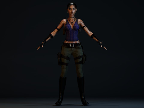 Sheva Alomar 3D Model