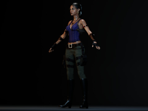 Sheva Alomar 3D Model