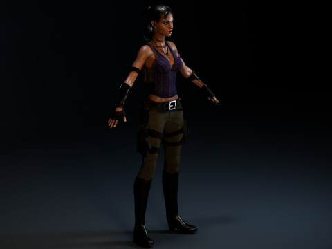 Sheva Alomar 3D Model