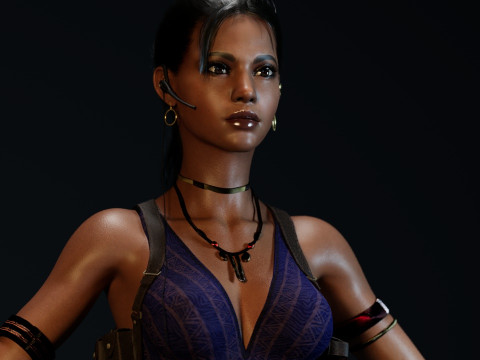 Sheva Alomar 3D Model