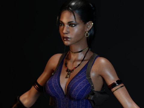 Sheva Alomar 3D Model