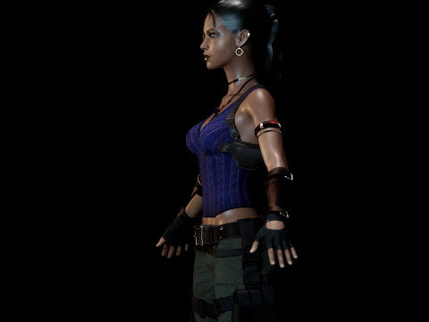 Sheva Alomar 3D Model
