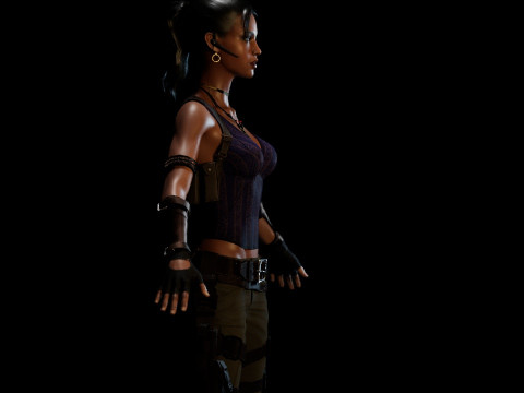 Sheva Alomar 3D Model