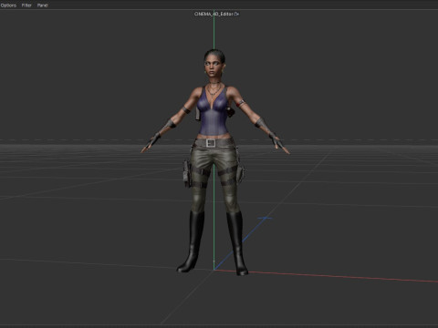 Sheva Alomar 3D Model