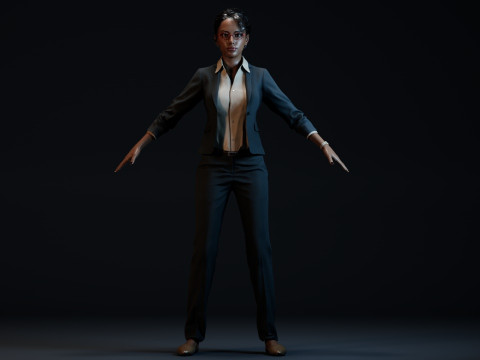 Ingrid Hunnigan Modèle 3D