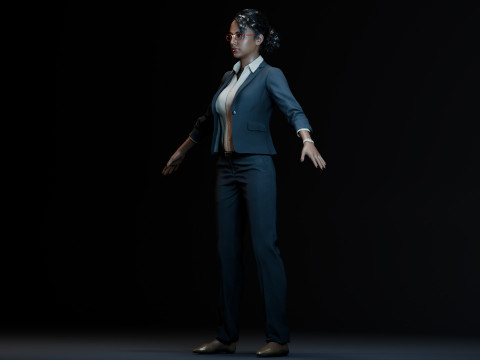 Ingrid Hunnigan Modèle 3D