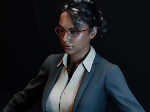 Ingrid Hunnigan Modèle 3D