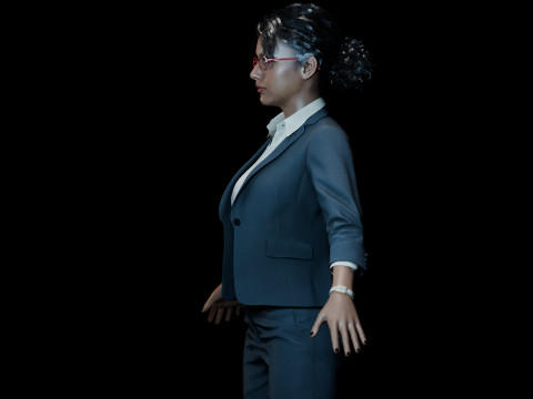 Ingrid Hunnigan Modèle 3D