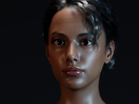 Ingrid Hunnigan Modèle 3D