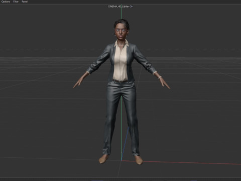 Ingrid Hunnigan Modèle 3D