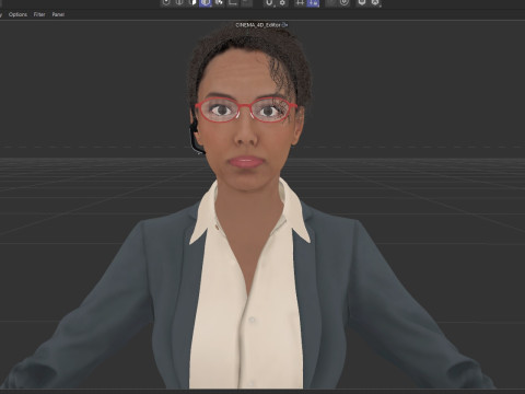Ingrid Hunnigan Modèle 3D