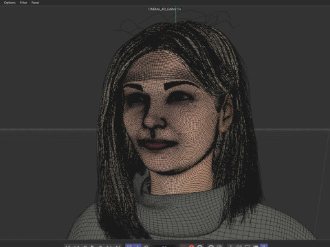 Kirsten Dunst 3D Model
