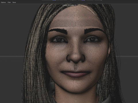 Kirsten Dunst 3D Model