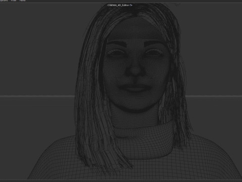 Kirsten Dunst 3D Model