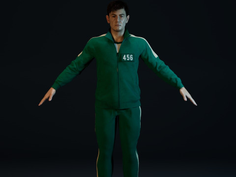 Seong Gi-hun 3D Модель