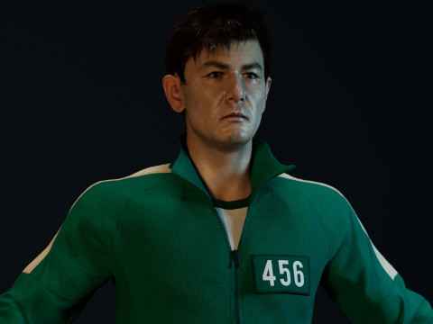 Seong Gi-hun 3D Модель