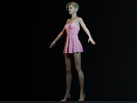 Madonna 3D Model