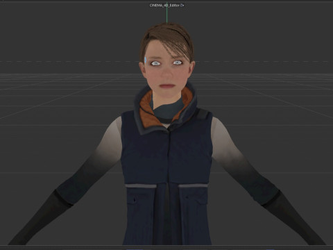 Kara DBH 3D Model