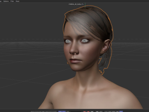 Kara DBH 3D Model