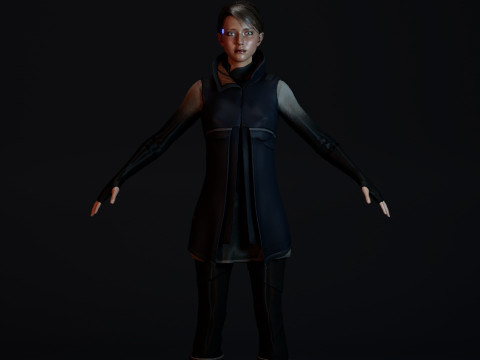 Kara DBH 3D Model