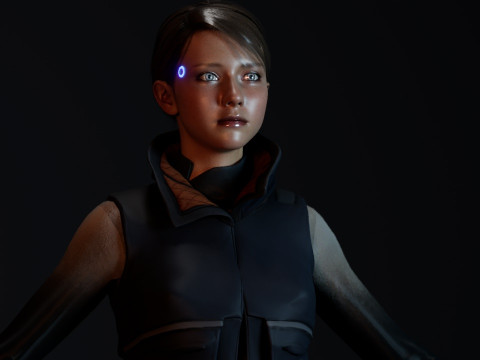 Kara DBH 3D Model