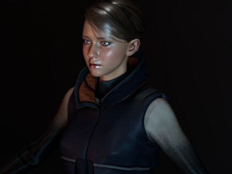Kara DBH 3D Model