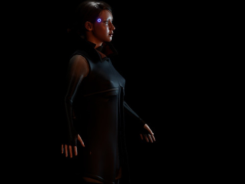 Kara DBH 3D Model