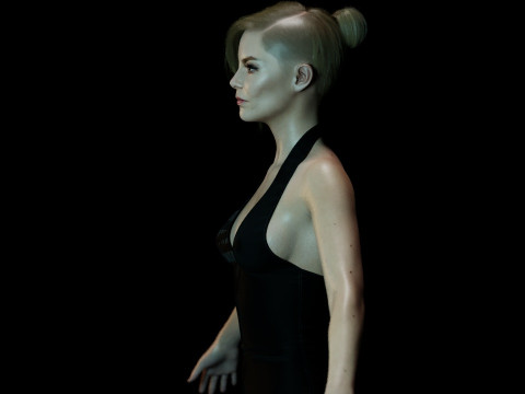 Anya Taylor-Joy 3D Model