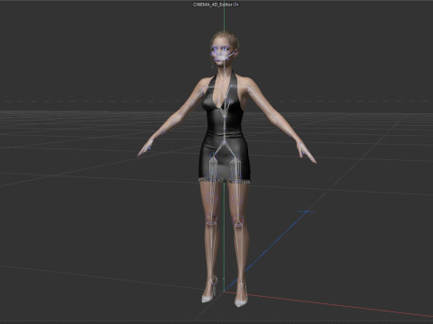 Anya Taylor-Joy 3D Model