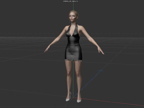 Anya Taylor-Joy 3D Model