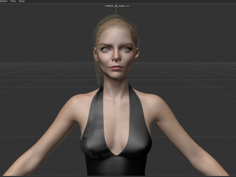 Anya Taylor-Joy 3D Model