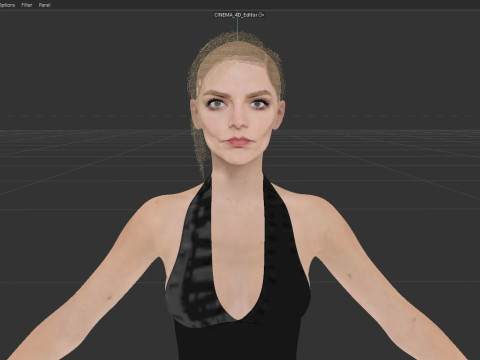 Anya Taylor-Joy 3D Model