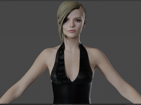 Anya Taylor-Joy 3D Model