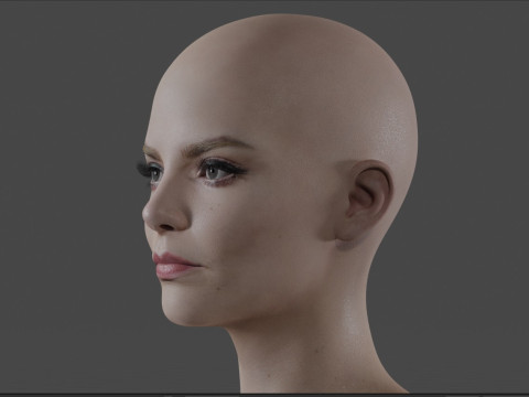 Anya Taylor-Joy 3D Model