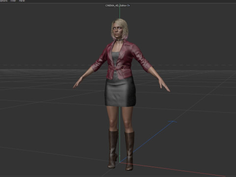 Maria SH 3D Модель