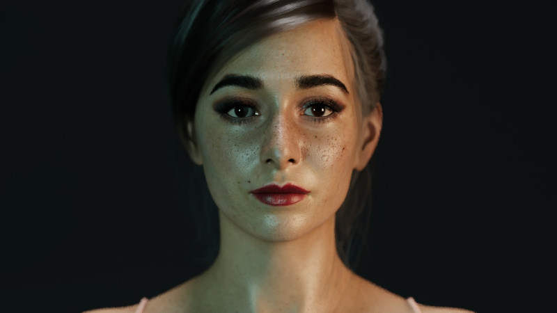 Cristin Milioti 3D Модель .c4d .max .obj .3ds .fbx .stl .blend