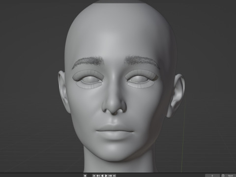 Cristin Milioti 3D Модель