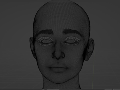 Cristin Milioti 3D Модель