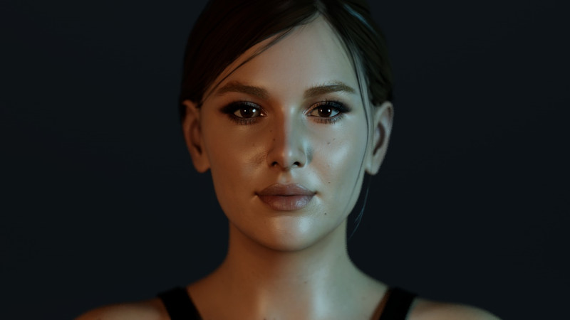 Millie Bobby Brown Modelo 3D .c4d .max .obj .3ds .fbx .stl .blend
