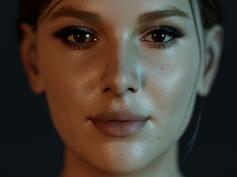Millie Bobby Brown Modelo 3D