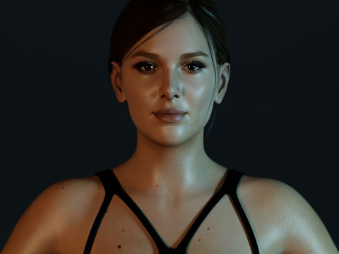 Millie Bobby Brown Modelo 3D