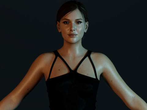 Millie Bobby Brown Modelo 3D