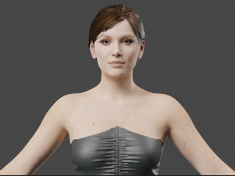 Millie Bobby Brown Modelo 3D