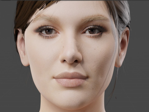 Millie Bobby Brown Modelo 3D