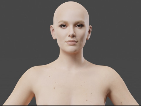 Millie Bobby Brown Modelo 3D