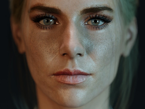 Vanessa Kirby 3Dモデル
