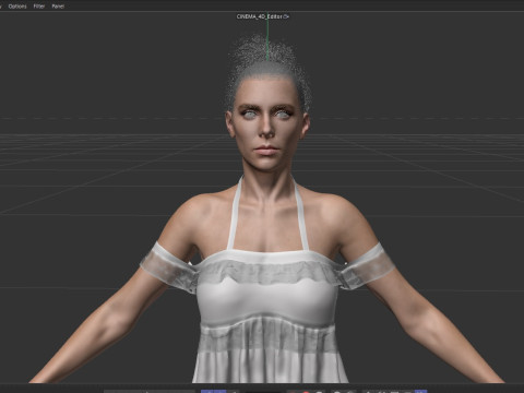 Vanessa Kirby 3Dモデル