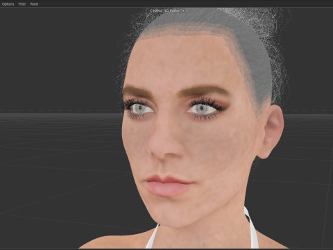 Vanessa Kirby 3Dモデル