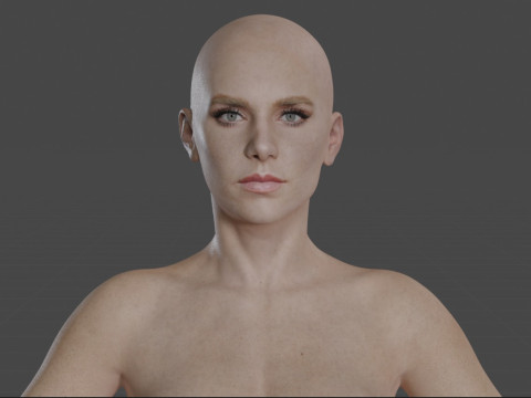 Vanessa Kirby 3Dモデル