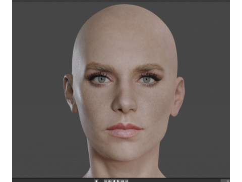 Vanessa Kirby 3Dモデル
